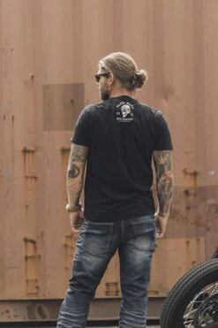 Rokker Slow Burn Black T-Shirt 8 Rokker Slow Burn Black T-Shirt -SP CONNECT || Exide || Muc-Off Winkel c30102b