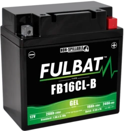 Fulbat FB16CL-B Gel Motoraccu